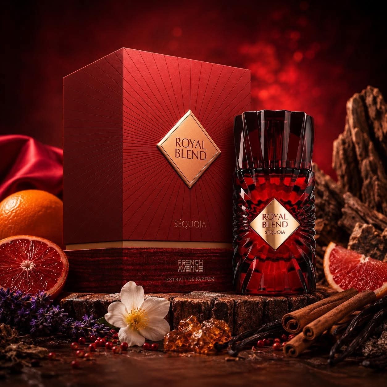 French Avenue Royal Blend Sequoia Extrait De Parfum 100ml Oud Citrus Sealed 🥇