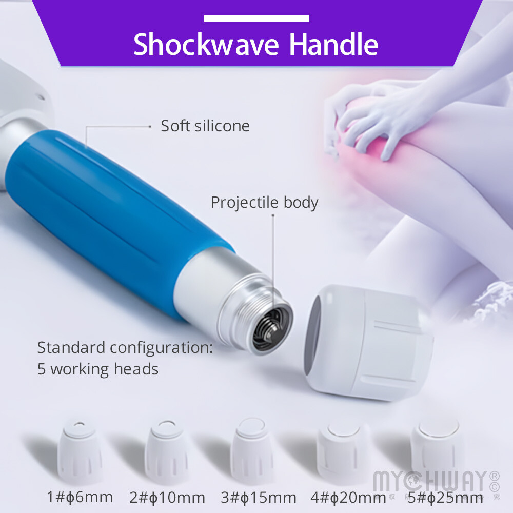 Kalecope Pneumatic ED Shockwave Therapy Machine Muscle Joint Pain Relief Massage