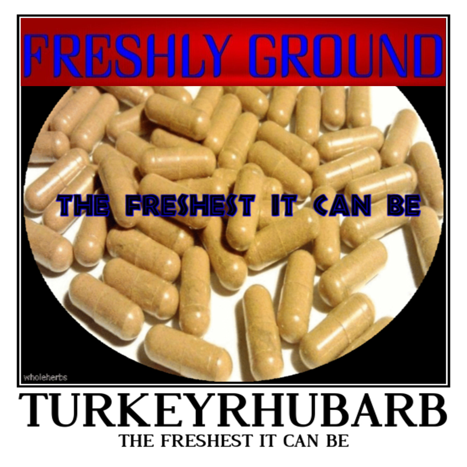 TURKEY RHUBARB ROOT 100 Vegetarian Capsule