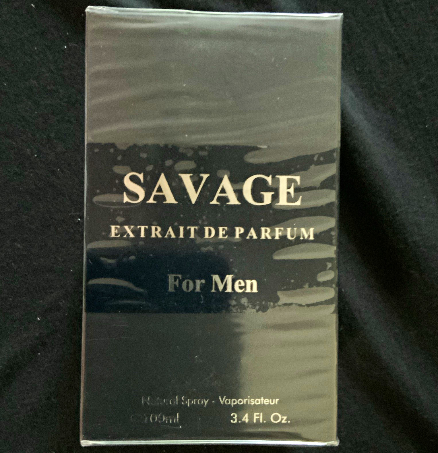 Savage For Men Extrait de Parfum Spray, Regular Size 3.4 fl oz