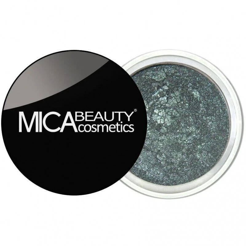 MICA BEAUTY Mineral Eye Shadow Glitter HARLIQUIN 34 Stone Gray 2.5g New