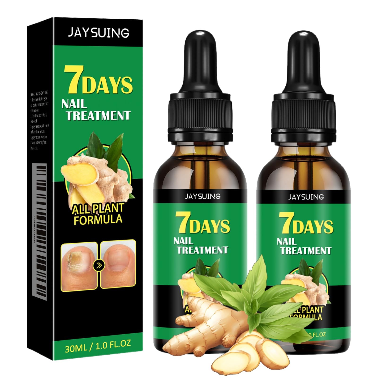 Ginger Nail Treatment & Cuticle Care Oil – 2PCS Ginger Oil Set