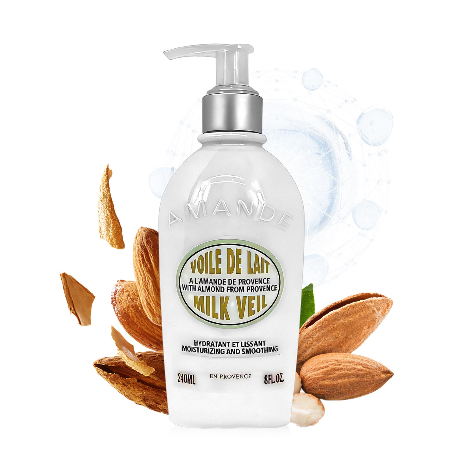 Almond Moisturizing Body Butter 240ml Almond Milk Veil By Loccitane Body Milk