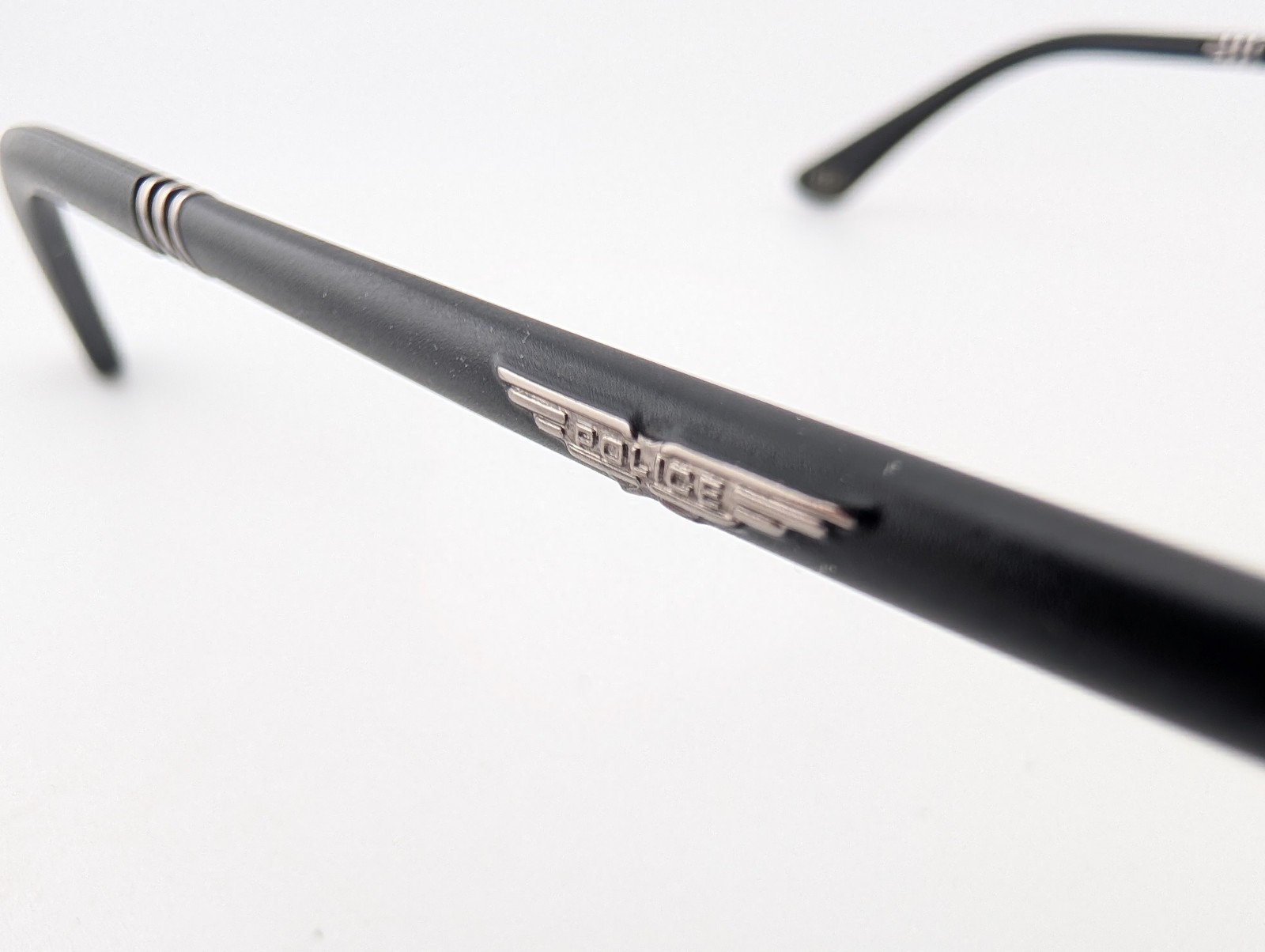 Police Eyeglasses, Frames Only, Bangladesh, VPLD78K 08H5, 58-18-145, Gunmetal