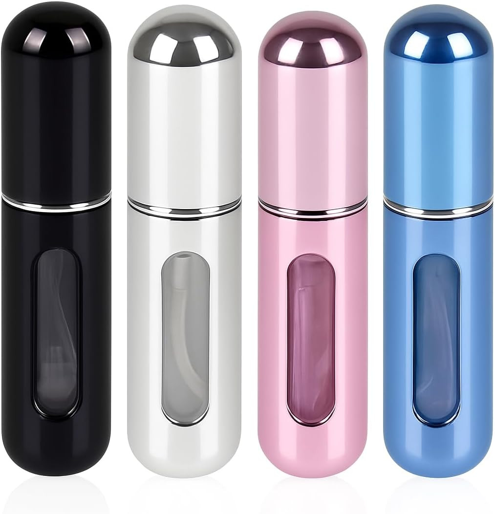 Mini Refillable Perfume Atomizer 5Ml – Travel-Size Spray Bottle for Fragrance, E
