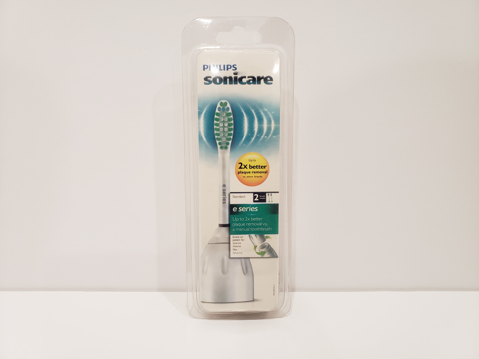 2X Philips Sonicare E Series HX7002 Replacement Toothbrush Brush Heads