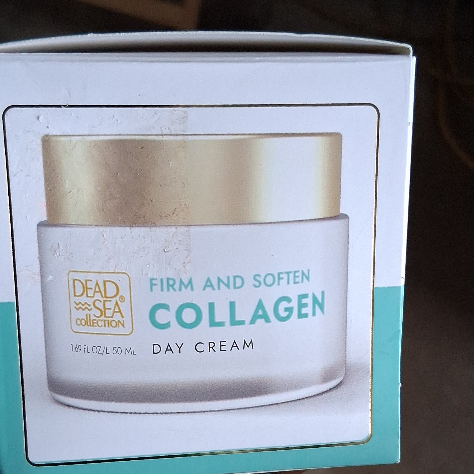 Dead Sea Collection Collagen Face Day Cream Paraben-Free 1.69 fl oz/50 ml