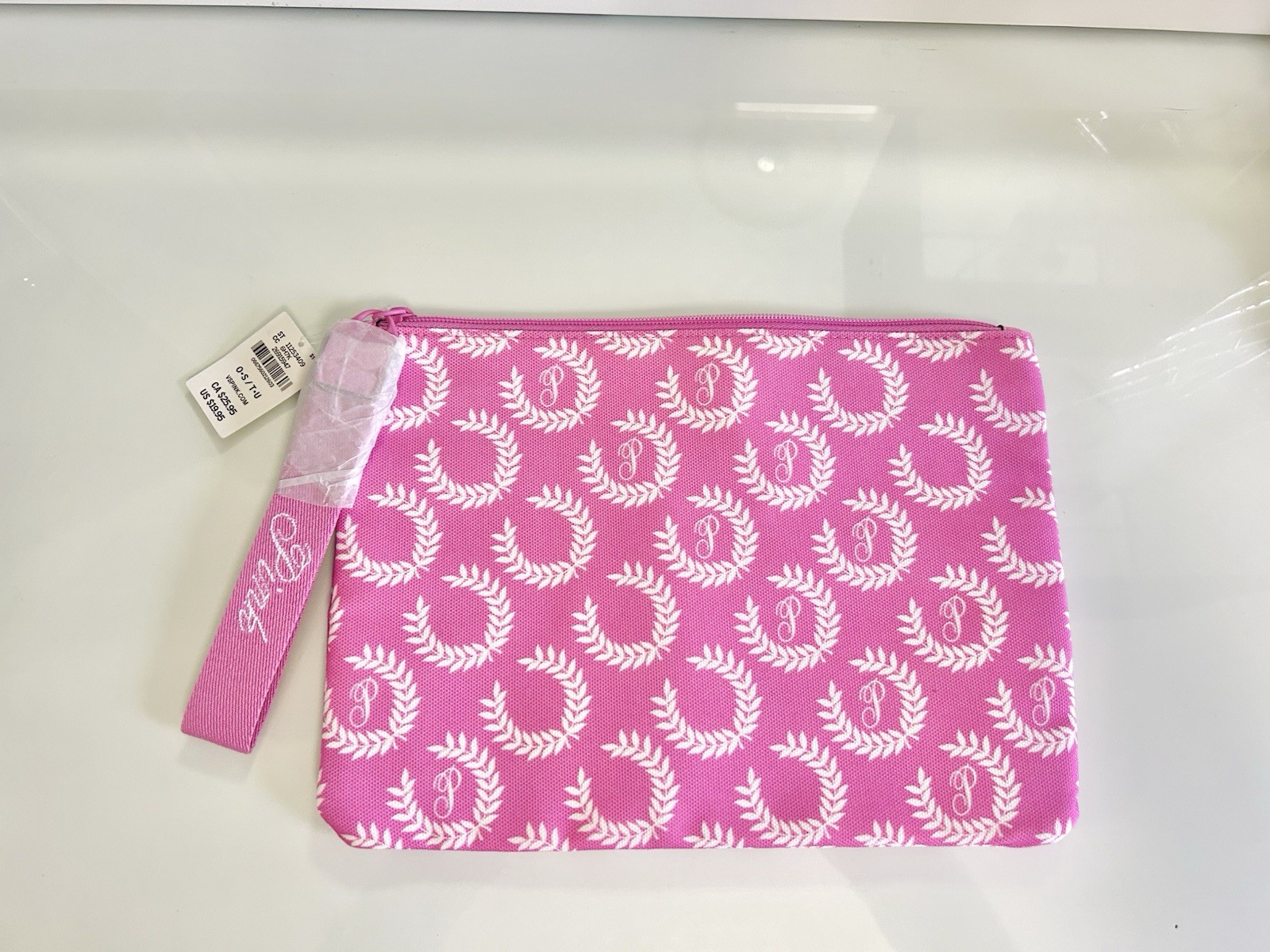 Victoria’s Secret PINK Travel Cosmetic Makeup Pouch Case Bag NWT