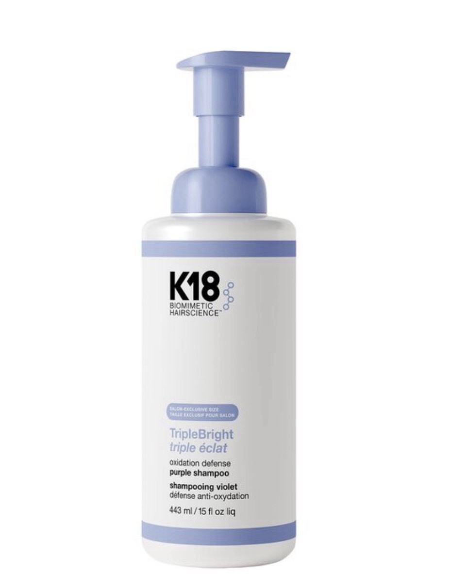 K18 TripleBright Oxidation Defense Purple Shampoo 15 oz
