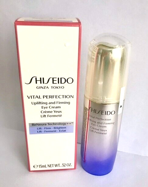 Shiseido Vital Perfection Uplifting Firming Eye Cream 15ml 0.52oz Benefiance NEW