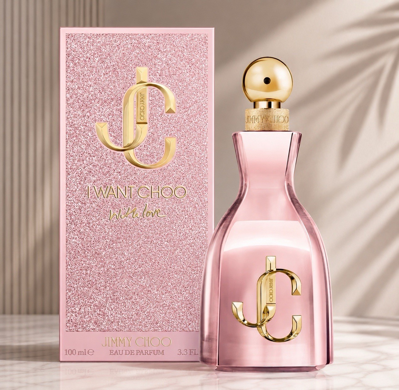 Jimmy Choo I Want Choo With Love Eau De Parfum EDP 3.3 oz 100ml New Sealed