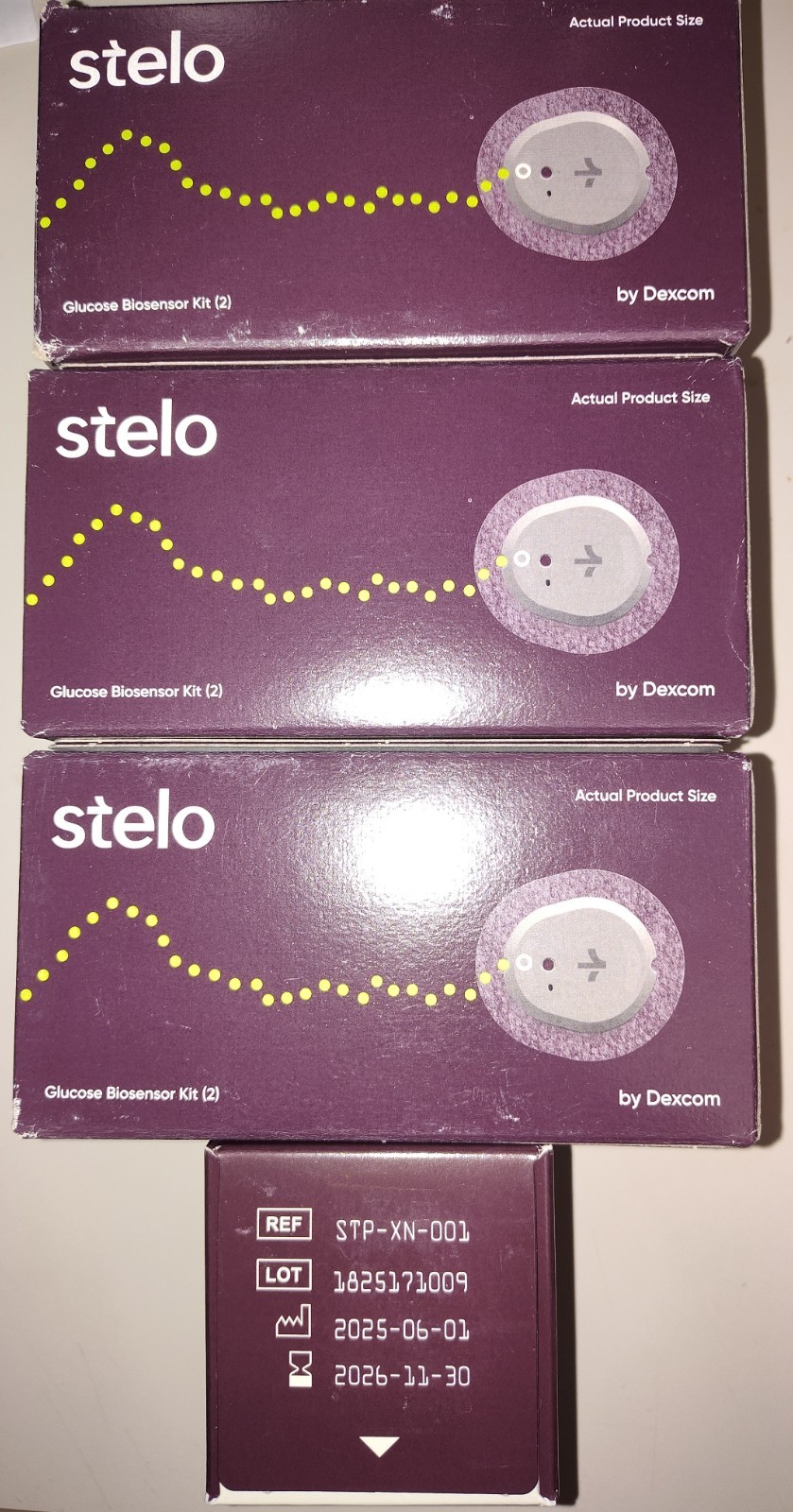 Dexcom Stelo CGM Sensors, 7 Total