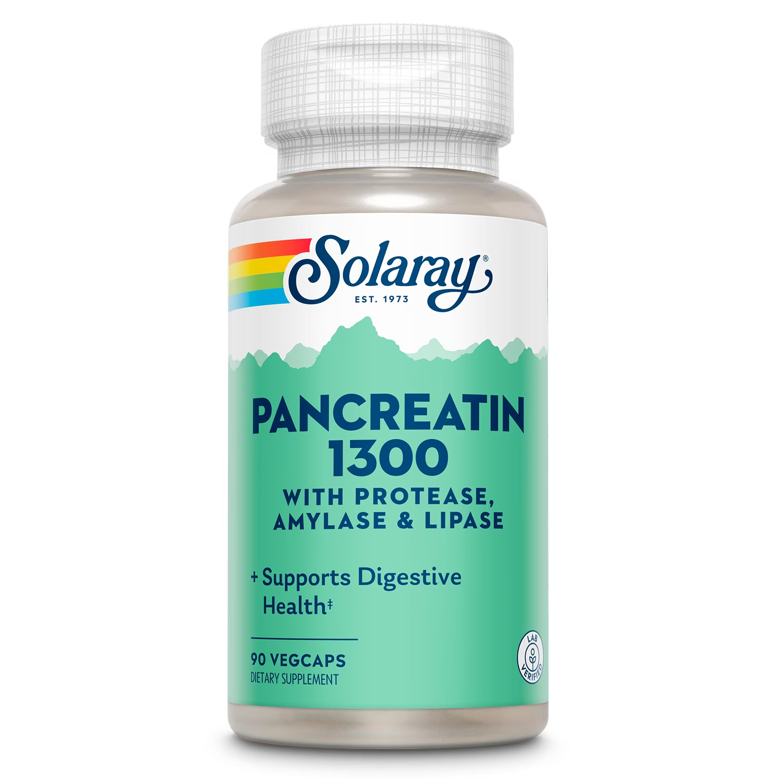 Pancreatin 1300, Pancreatic Digestive Enzymes with Protease, Amylase and Lipase,