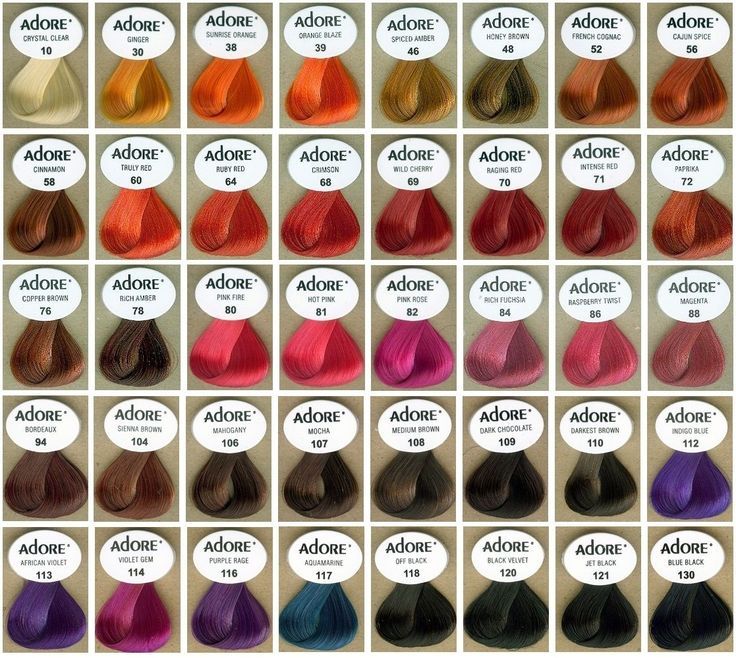[ADORE] CREATIVE IMAGE SHINING SEMI-PERMANENT HAIR COLOR RINSE 4OZ ALL COLORS!