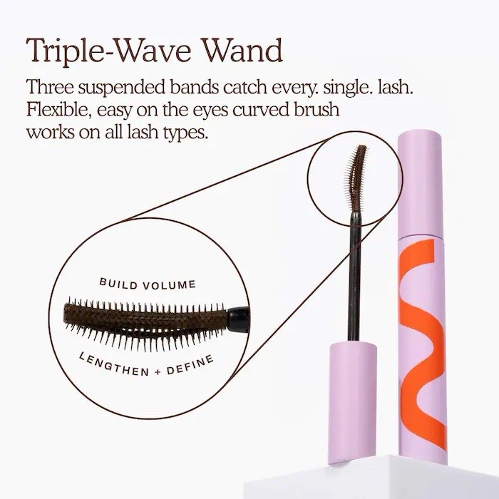 Tower 28 Beauty MakeWaves Lengthening + Volumizing Mascara (DRIFT) Standard Size