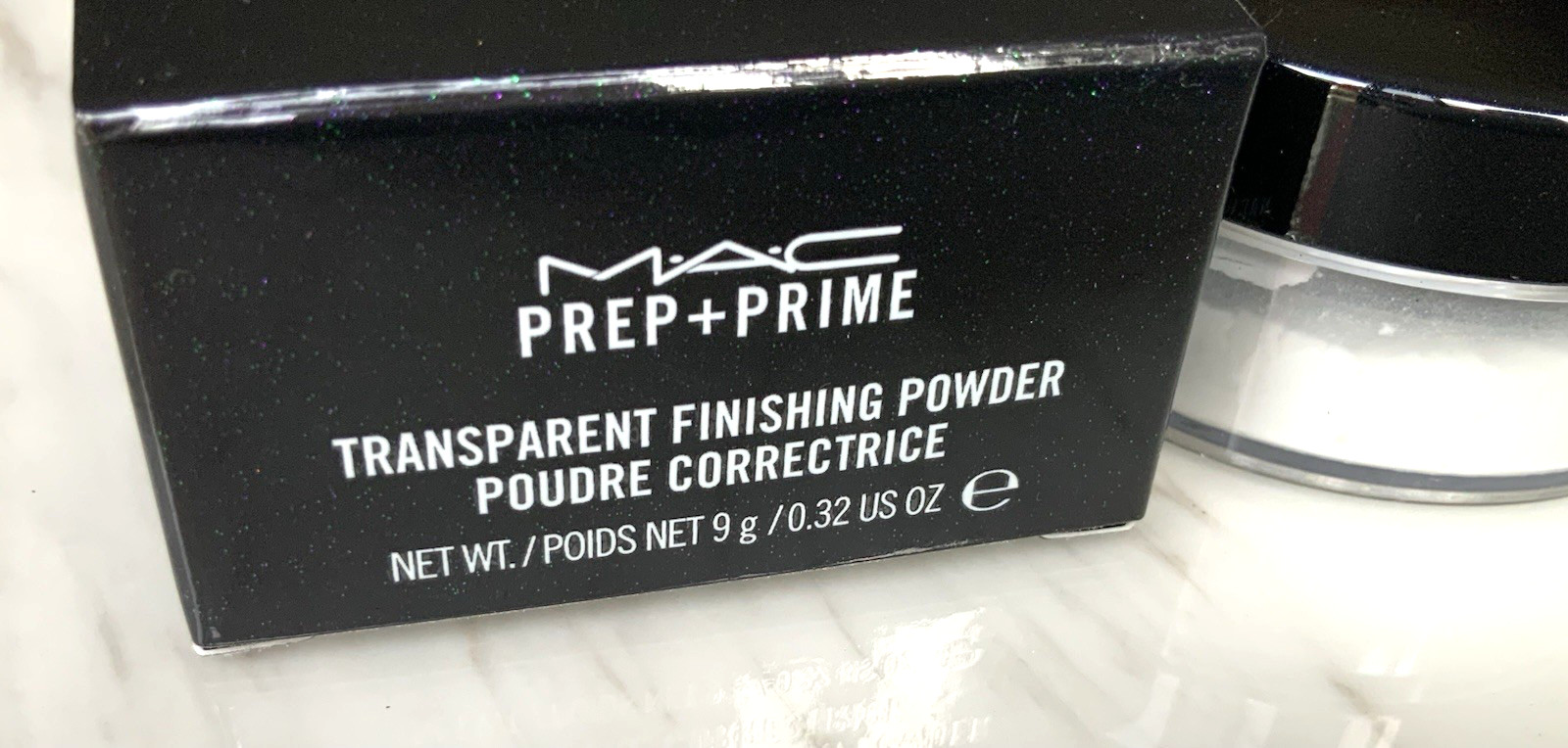 MAC Prep + Prime Transparent Finishing LOOSE Powder – 0.32oz/9g – Full Size NIB