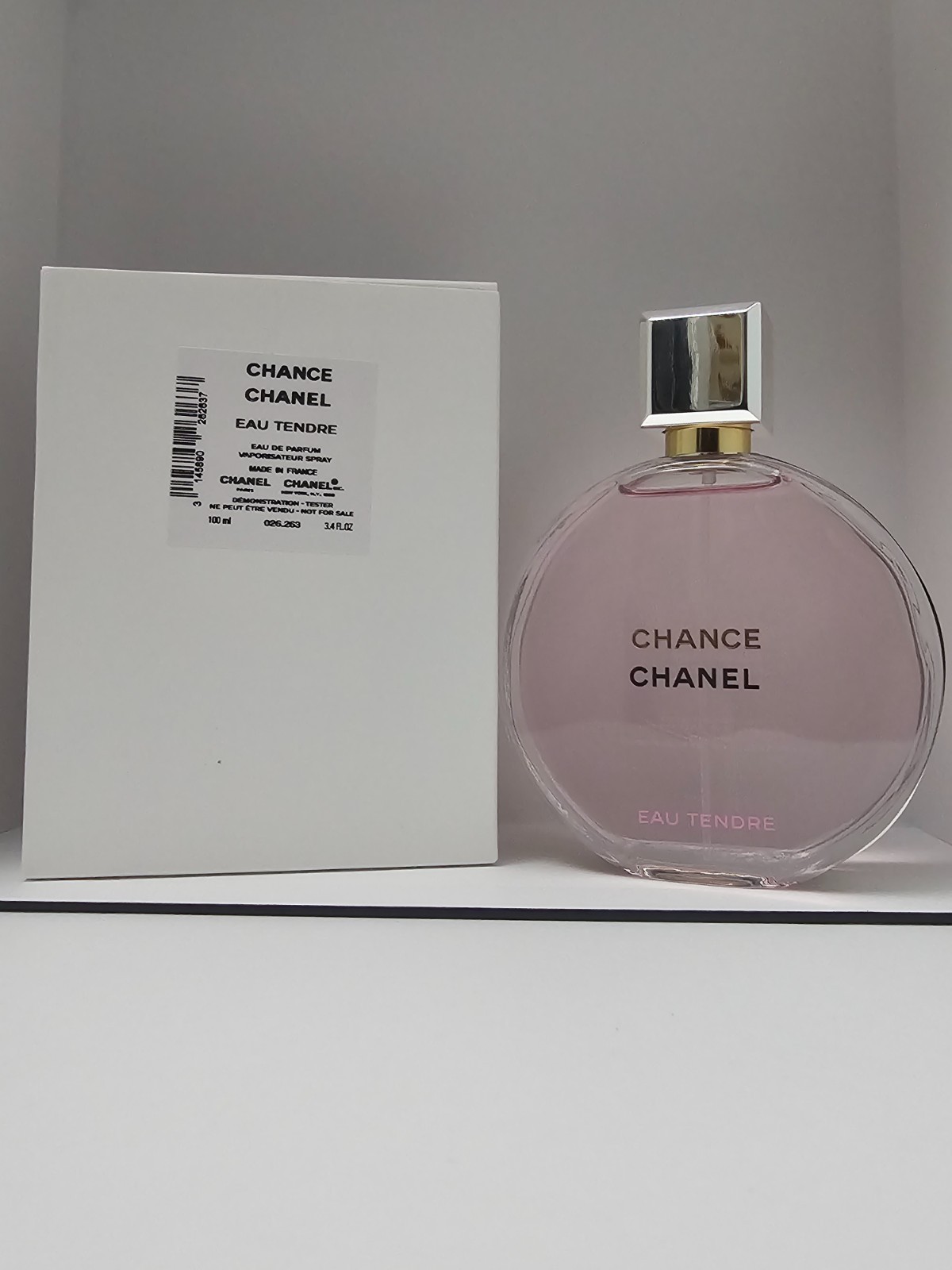 CHANEL Chance Eau Tendre 100 ml/3.4 Fl. Oz. Eau De Parfum New w/ Box TST