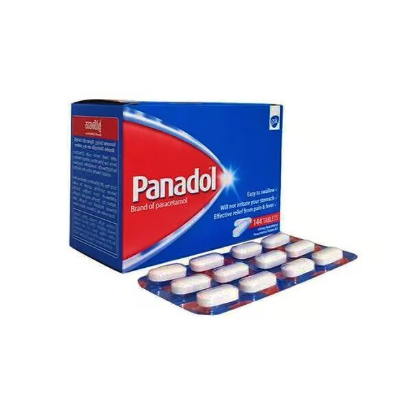 Paracetamol 500mg For Pain Killer & Quick Relief for Headache/ Fever 144 Tablet