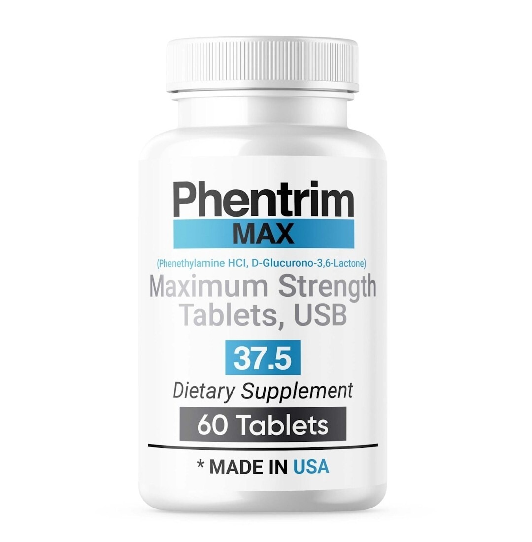 Phentrim Max 37.5 Best Appetite suppressant and Energy Pill That Works