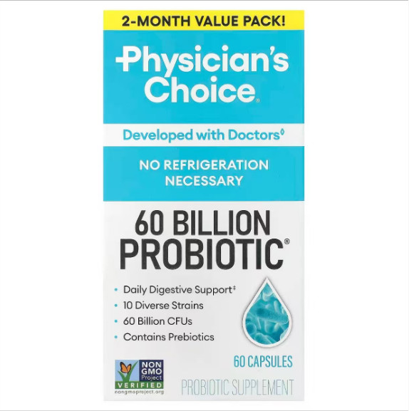 Physician’s Choice 60 Billion Probiotic Dietary Supplement30Capsules.