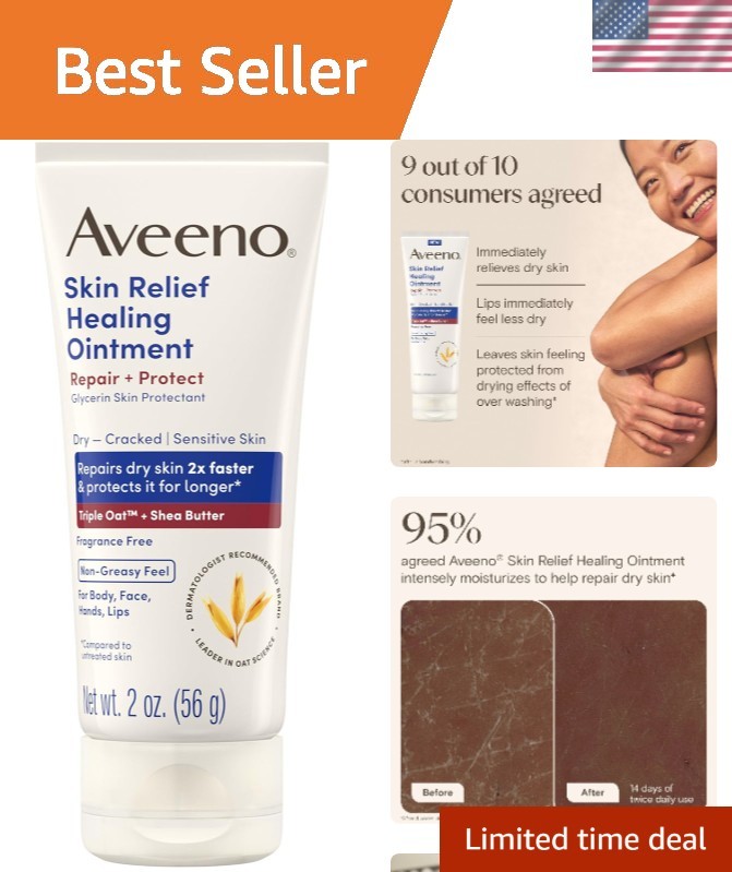 Dermatologist-Approved Skin Relief Ointment – Travel-Ready 2oz for Cracked Skin