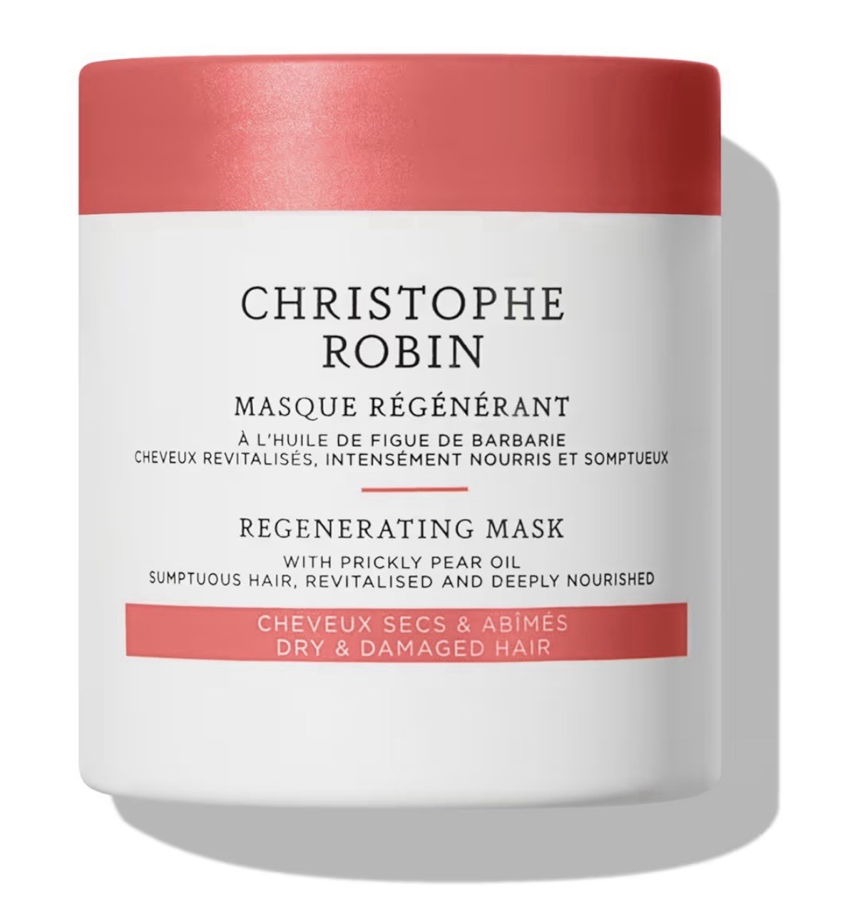 Christophe Robin Regenerating Hair Mask Prickly Pear Oil Dry & Damaged Hair