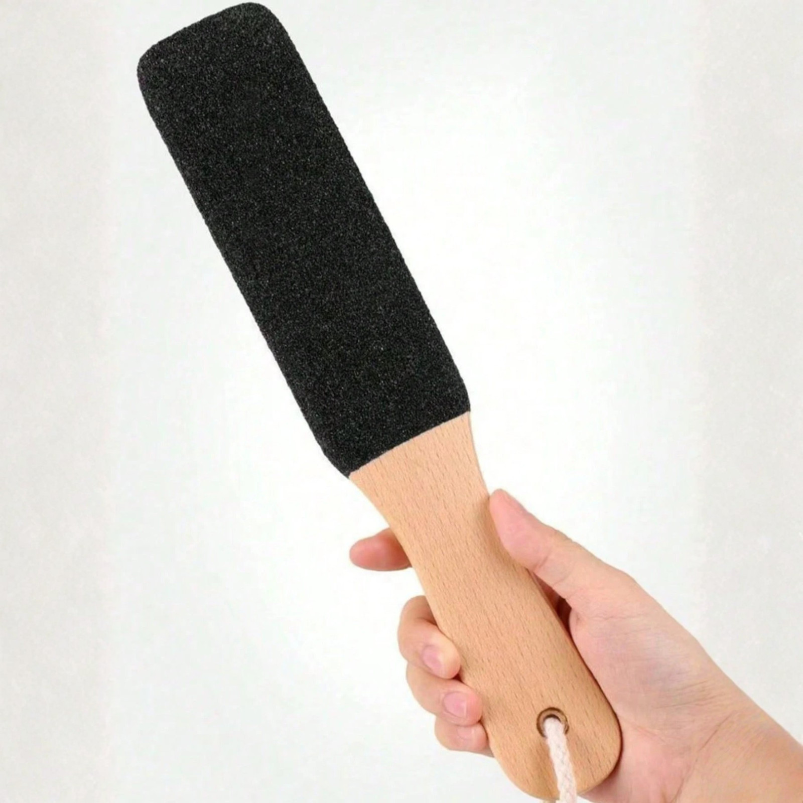 Foot File with Natural Bamboo Handle Deep Exfoliating Callus Remover & SPA Care