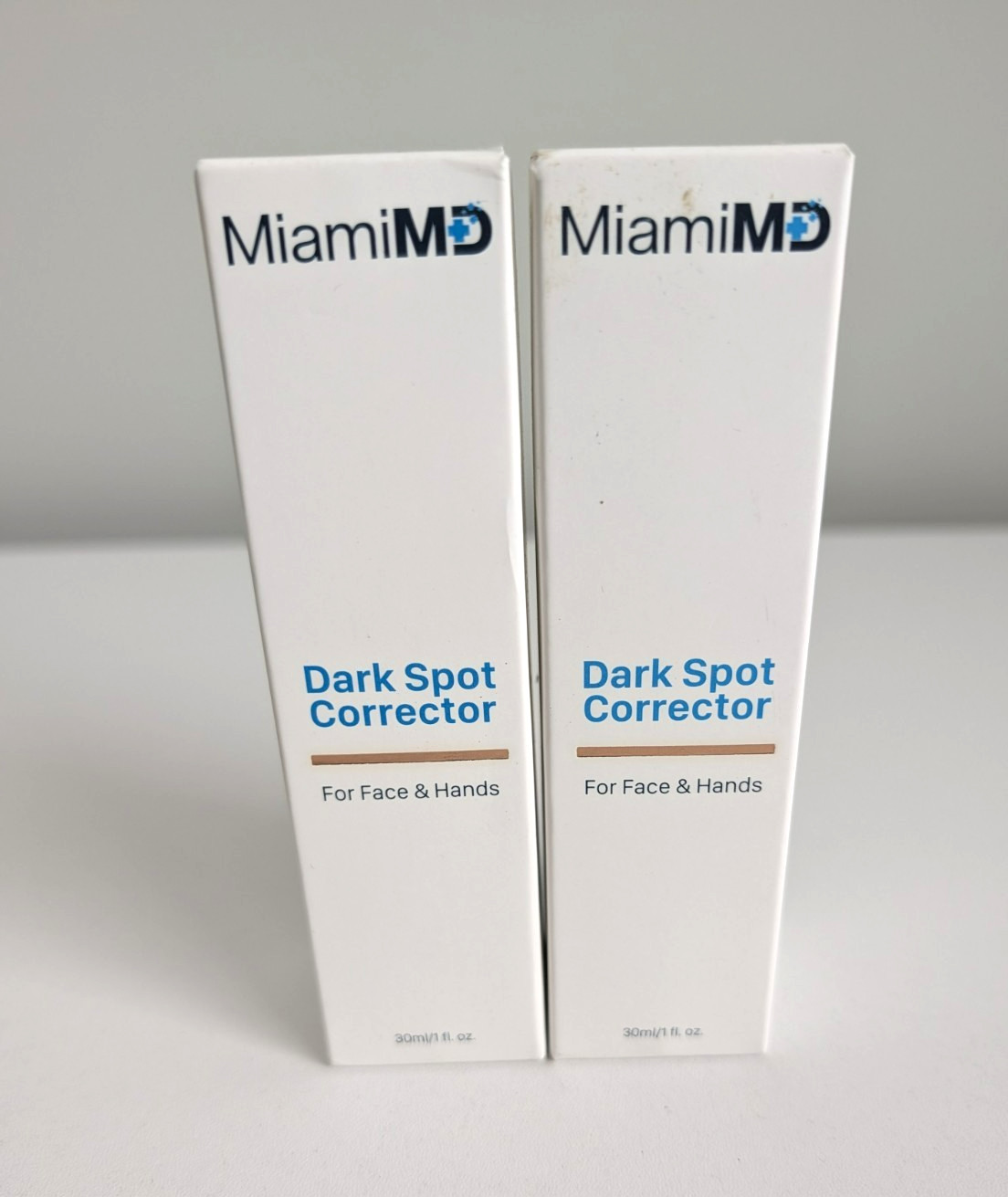 Miami MD/MiamiMD Face & Hands DARK SPOT CORRECTOR 1 oz/30 ml Each Lot of 2