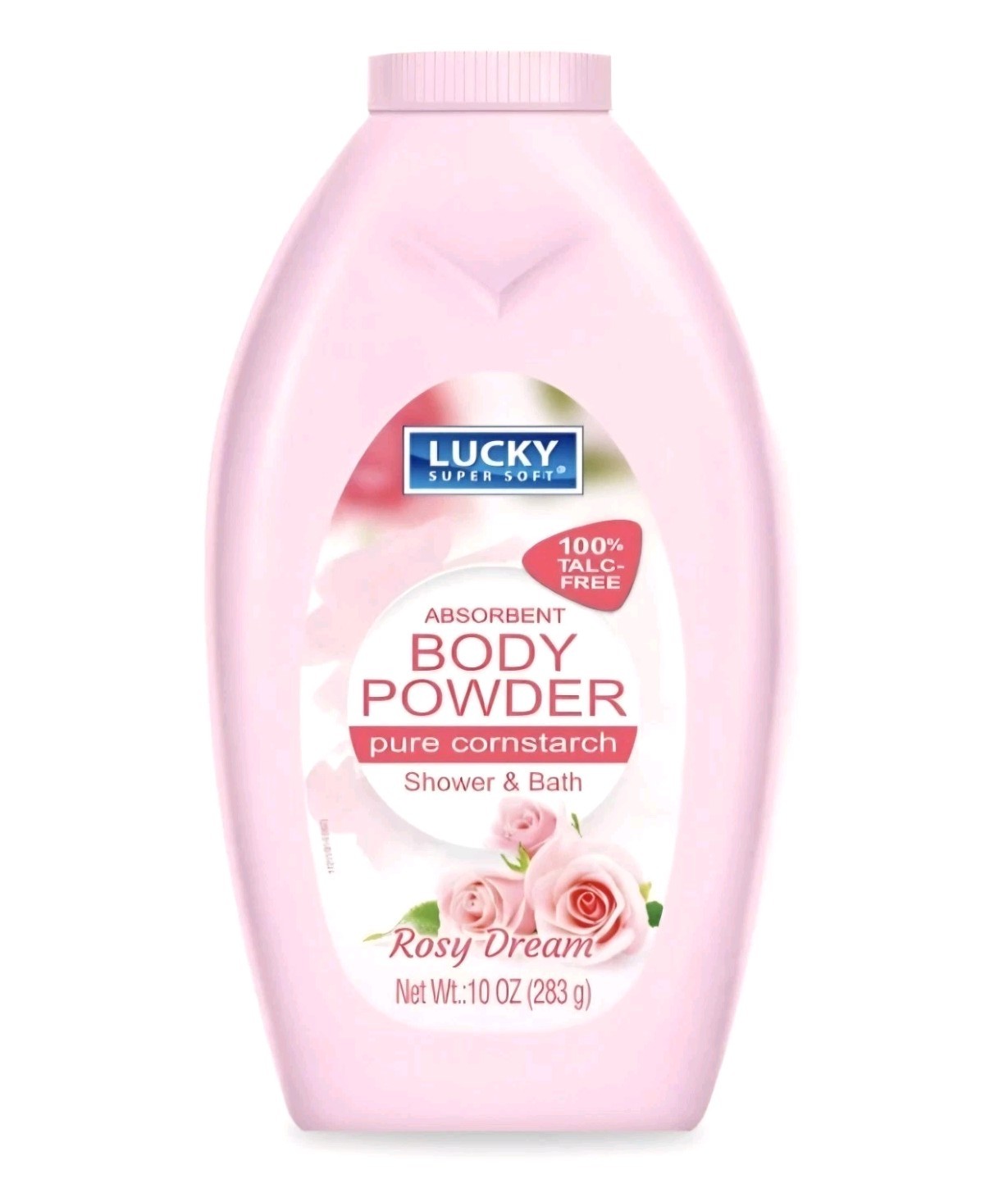 § LUCKY Super Soft (10 Oz.) 🩷 ●ROSY DREAM● 🩷 Body Powder •Pure Cornstarch.