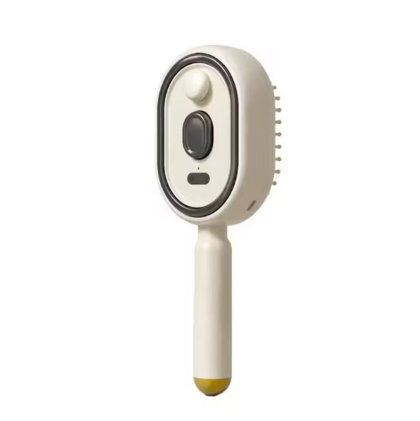 Electric Spray Air Cushion Massage Comb, Rechargeable Mist Hair Brush Easy-Clean