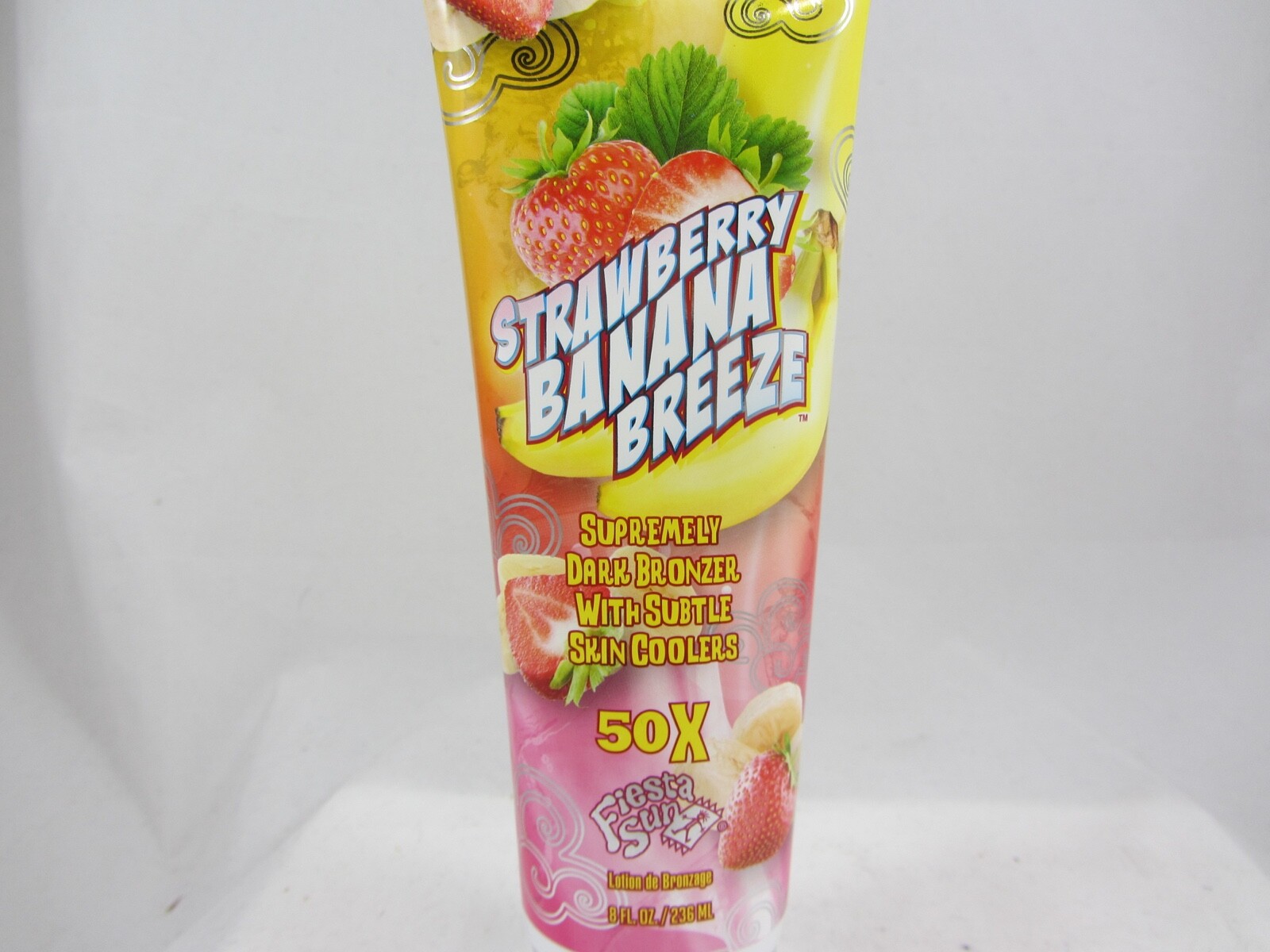 FIESTA SUN STRAWBERRY BANANA BREEZE 50X BRONZER TANNING LOTION