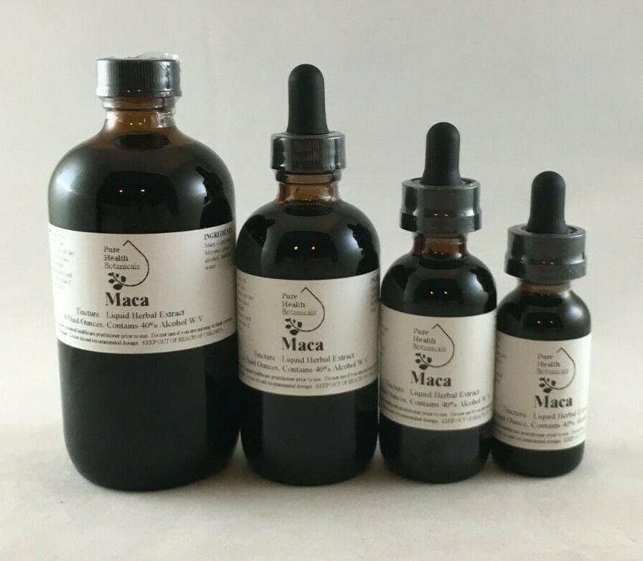 Maca Root Tincture, Extract, Aphrodisiac, Hormone, Fertility
