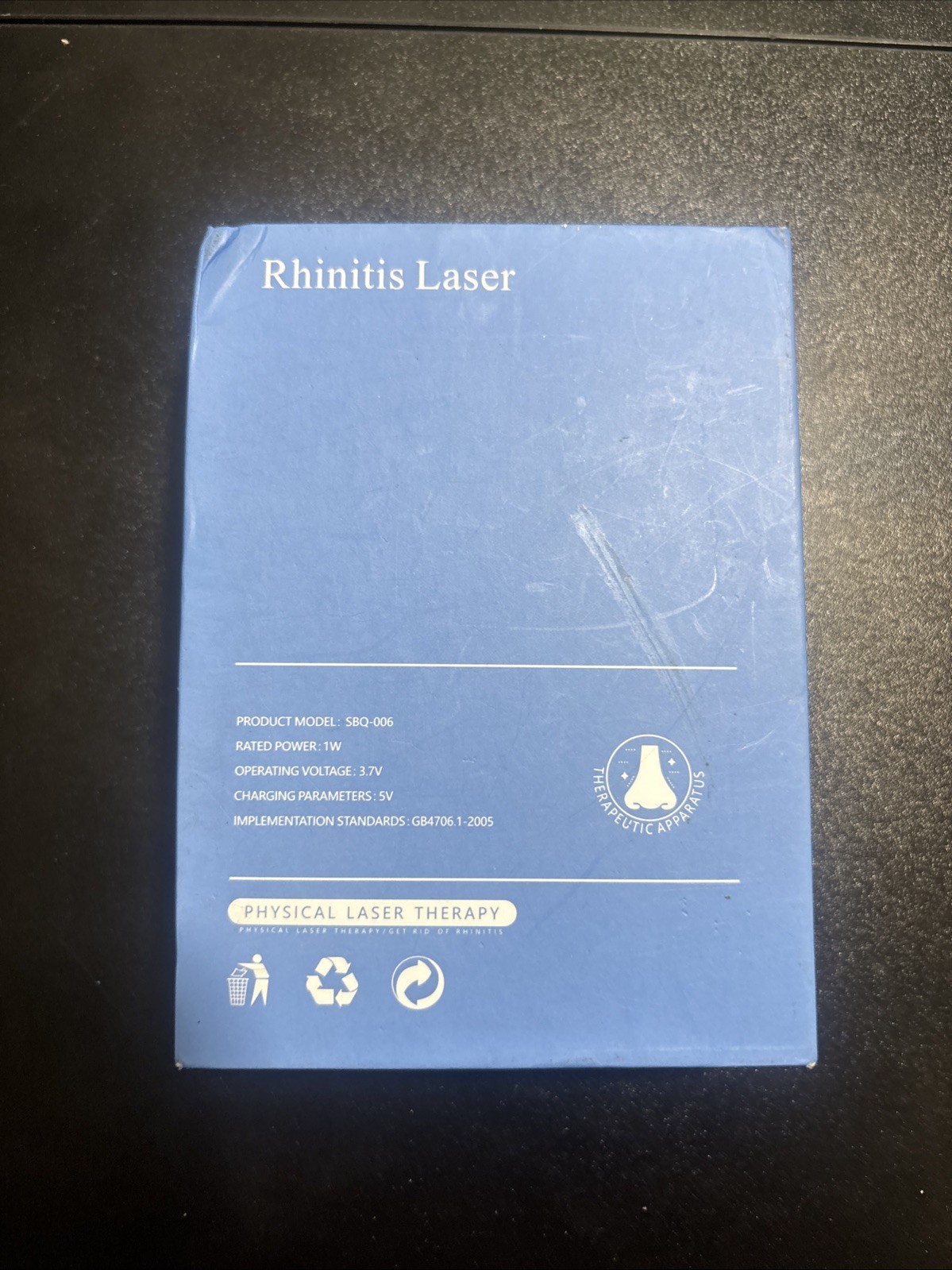 Rhinitis Laser – Physical Laser Therapy For Sinus Relief – Model SBQ-006