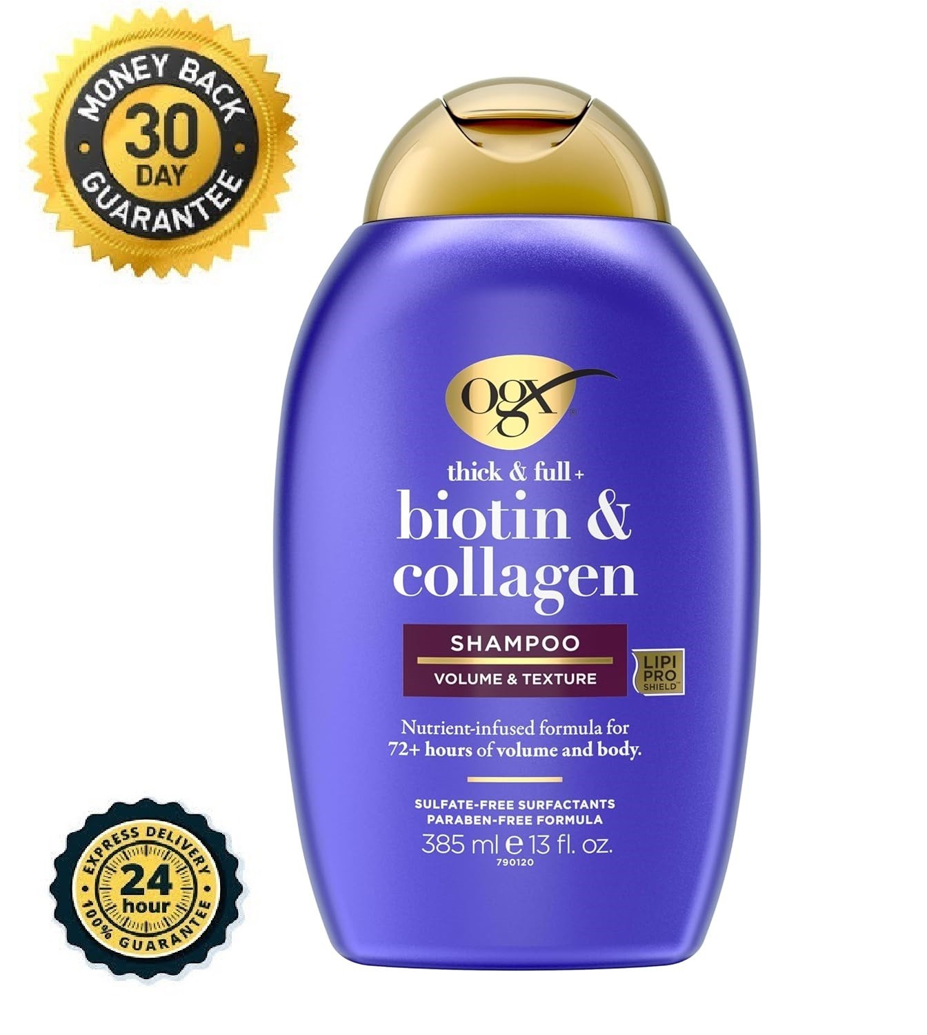 OGX Thick & Full + Biotin & Collagen Extra Strength Volumizing Shampoo 13 Oz