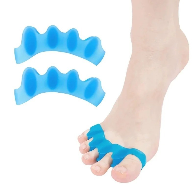 Silicone Toe Separator Bunion Corrector Hammer Toe Straightener Soft Gel Pad USA