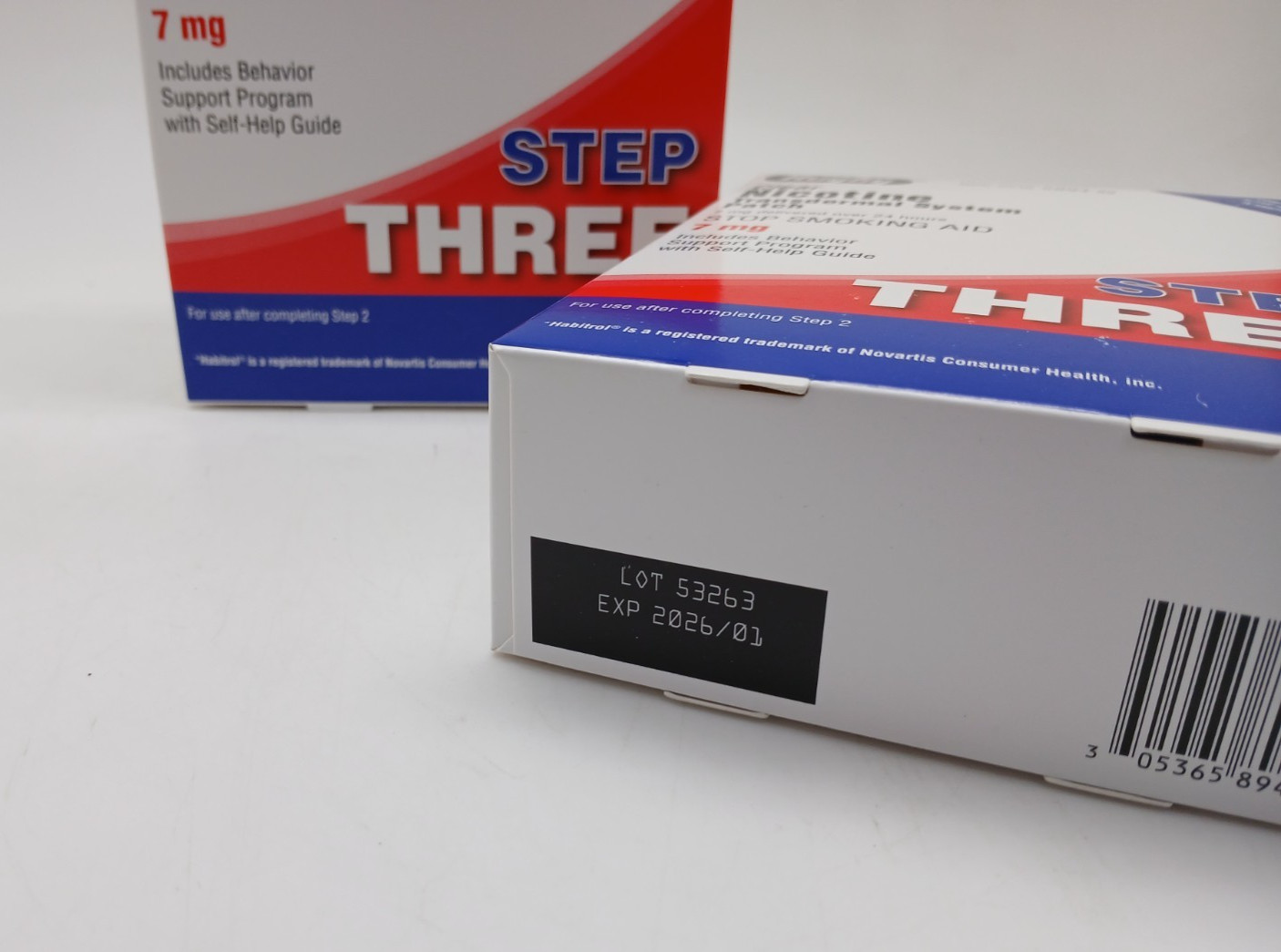 Rugby Nicotine Patch Step 3 (7mg) – Clear Transdermal 14 Patches | 2 Pack