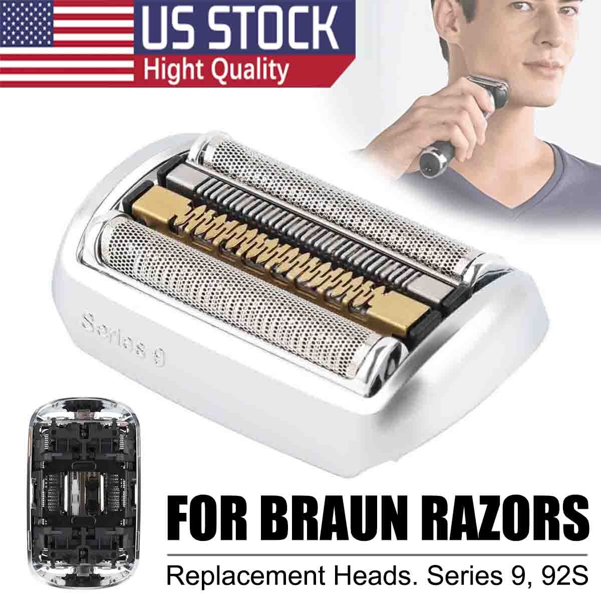 Razors Replacement Shaver Foil Head Cutter For Braun series 9 92S 9376cc 9385cc