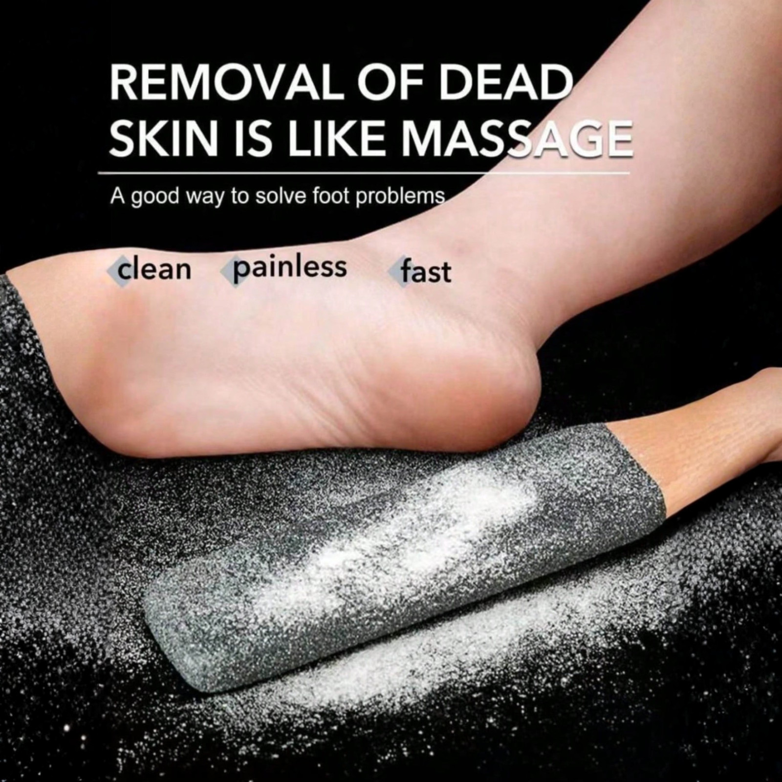 Foot File with Natural Bamboo Handle Deep Exfoliating Callus Remover & SPA Care