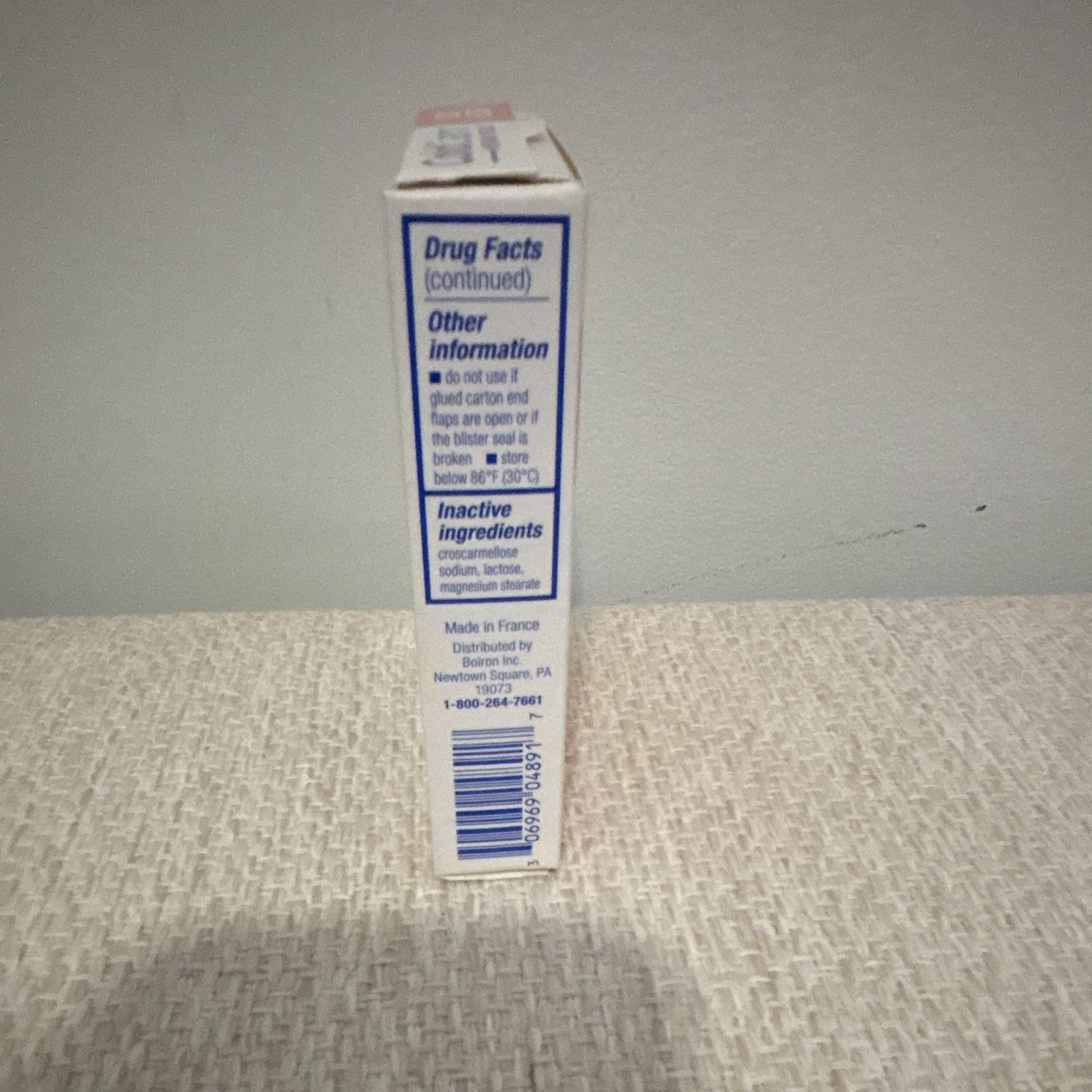 Boiron ColdCalm Non-Drowsy Cold & Flu Relief Meltaway Tablets, 20 Ct