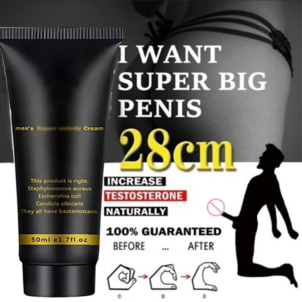 50ML ENLARGER CREAM MALE HUGE MASSAGE GEL GROWTH STRONGER DELAY GEL CREAM NEW