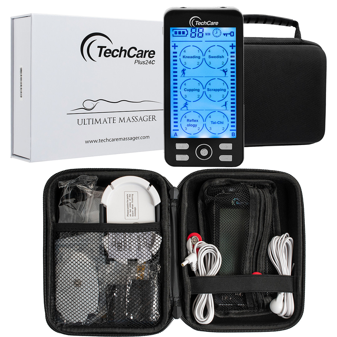 Tens Unit Muscle Stimulator Full Body Pulse Massager Pain Relief Recovery