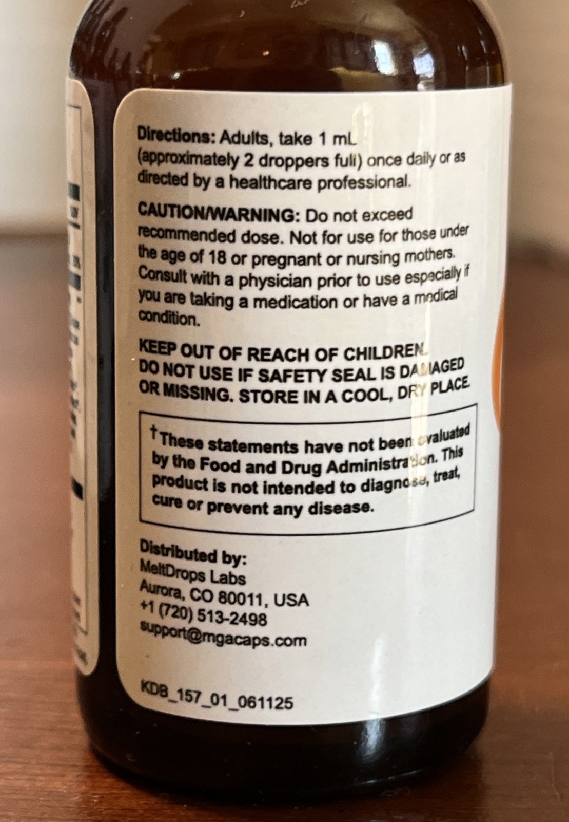 Melt Drops Pro for Weight Loss – Premium Fat Burning Support Formula. “VT”