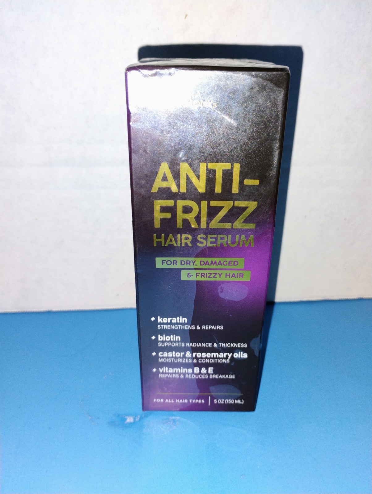 Nutra Harmony Leave-in Hydrating Hair Serum Anti-Frizz Repair Strengthen 5 oz (l