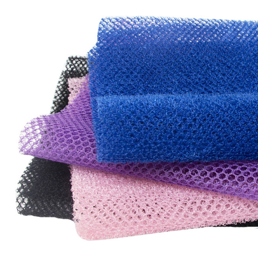 Bath Sponge, African Net Sponge, Exfoliating Back Scrubber, Body Wash Sponge⇖