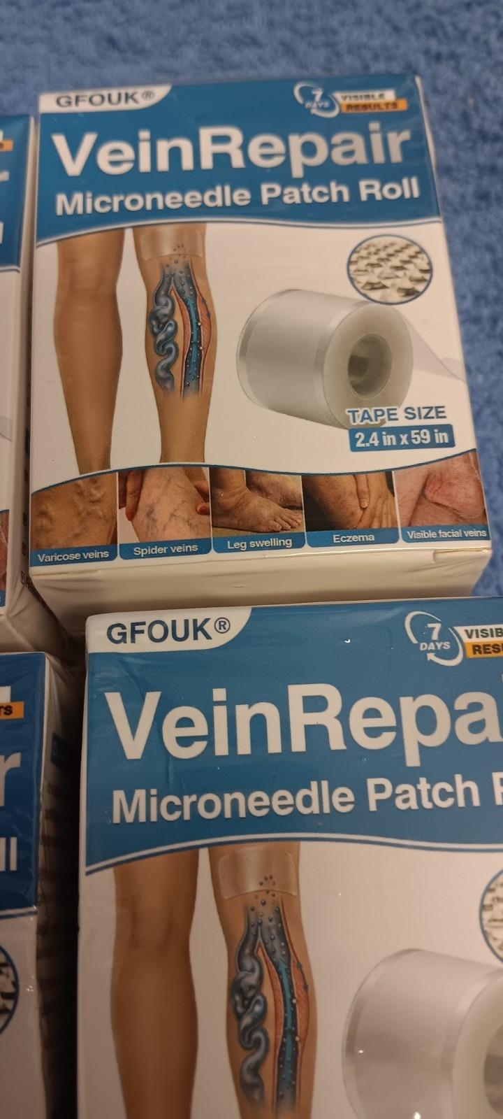 4 GFOUK Vein Repair Microneedle Patch Roll