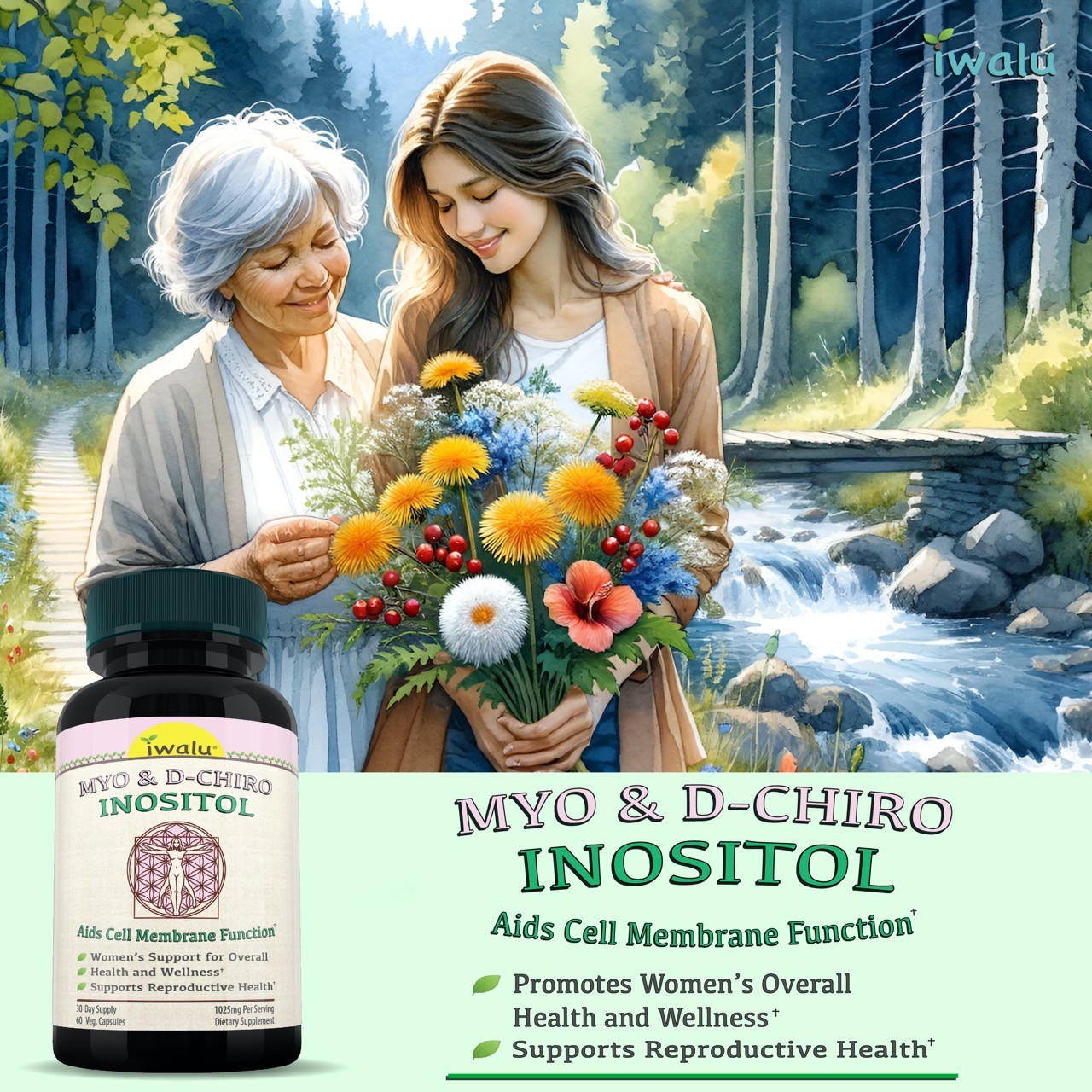 Best Inositol For Men, IWALU | *FREE SHIPPING* Same Day
