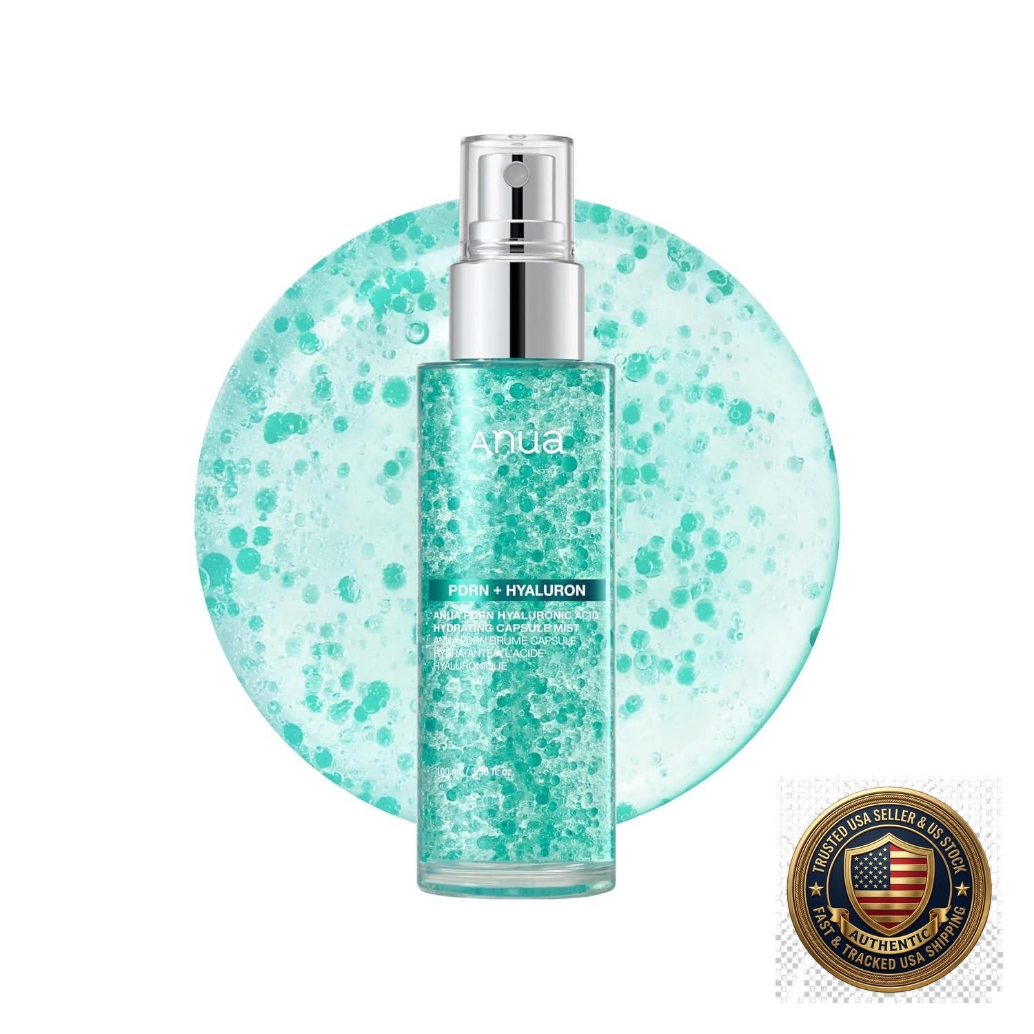 Collagen Glow Facial Serum Spray Hydrating Face Mist Hyaluronic Acid