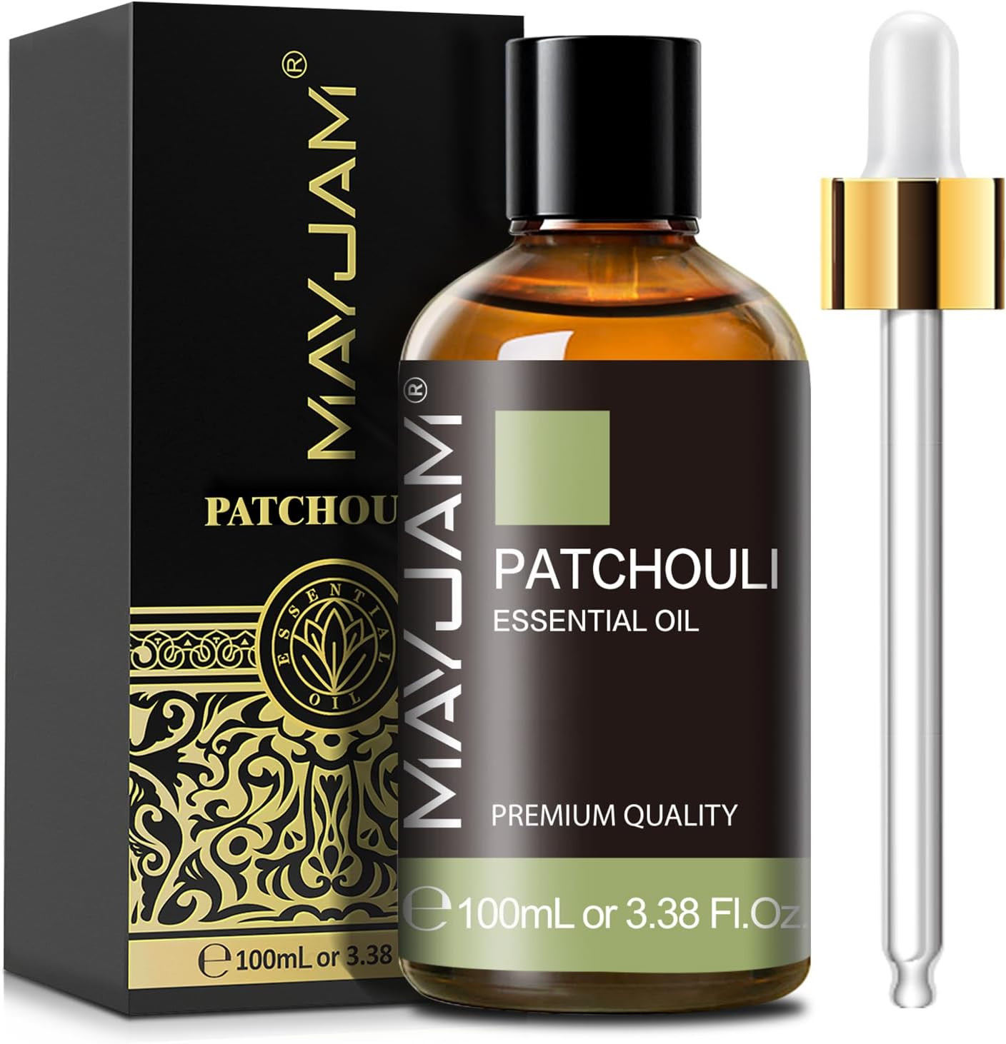 Patchouli Essential Oil, 1.01FL.OZ Essential Oils, Use with Diffuser, during Yog