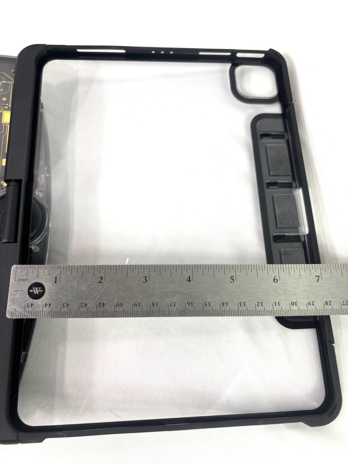 Clear Keyboard Case for iPad Pro 11” (M4/M5 2024/2025) Color Backlit 360