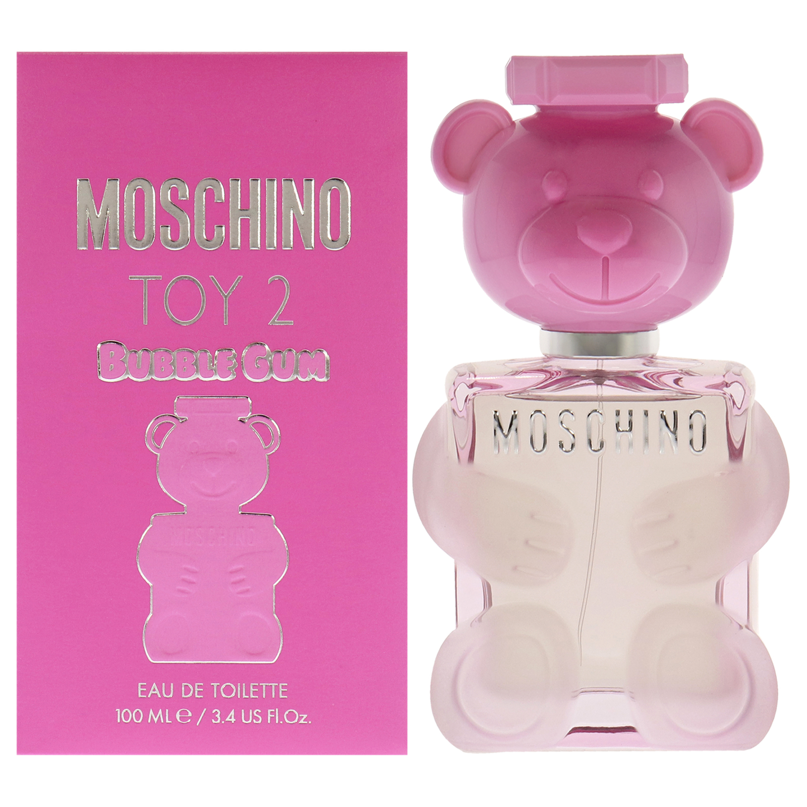 Moschino Toy 2 Bubble Gum by Moschino for Women – 3.4 oz EDT Spray